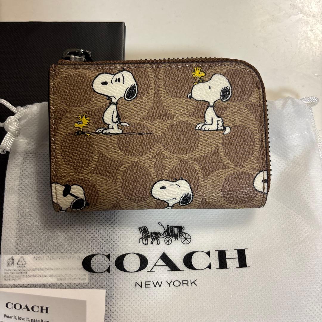 【COACH X PEANUTS】ジップ キー ケース