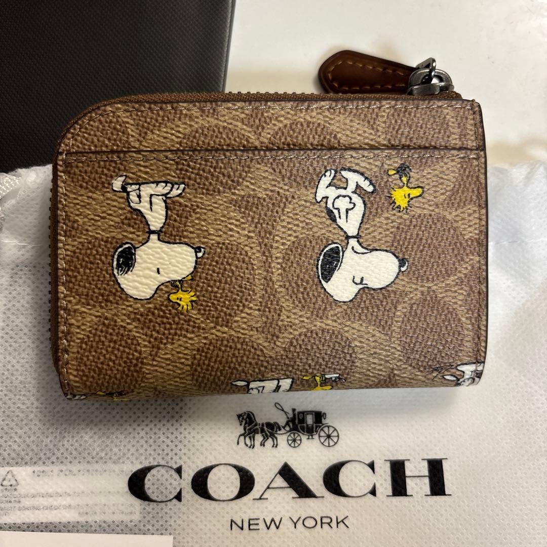 【COACH X PEANUTS】ジップ キー ケース