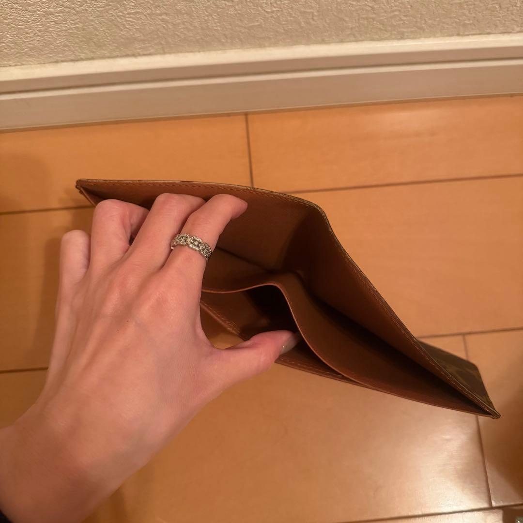 ルイヴィトン　ポルトフォイユ　ミュルティプル　折財布　モノグラム　レザー