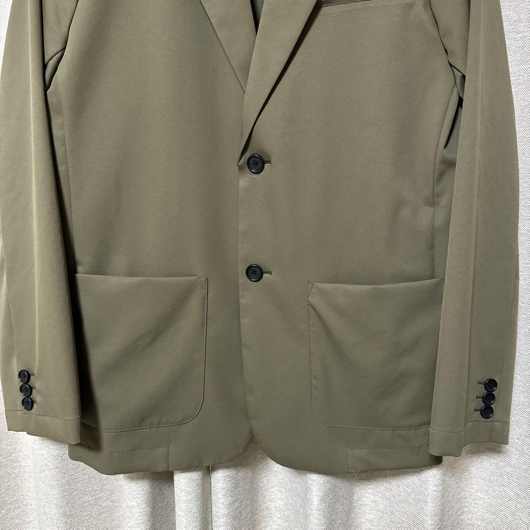 WWS ワークウェアスーツ セットアップ テーラード アンクルパンツ オリーブ