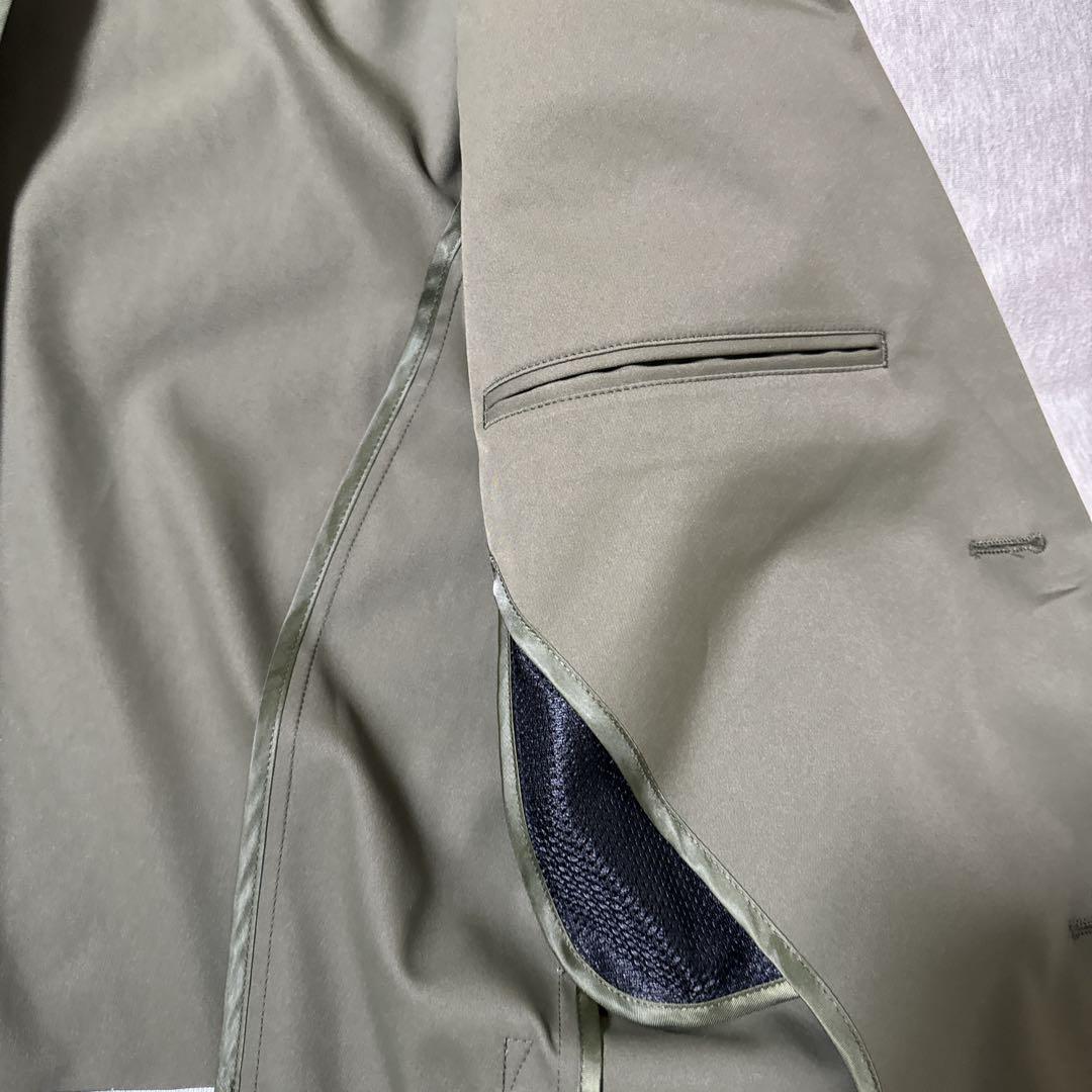 WWS ワークウェアスーツ セットアップ テーラード アンクルパンツ オリーブ