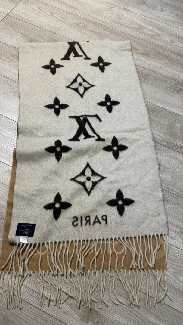 【お買い得◎】ルイヴィトン　マフラー・レイキャビック