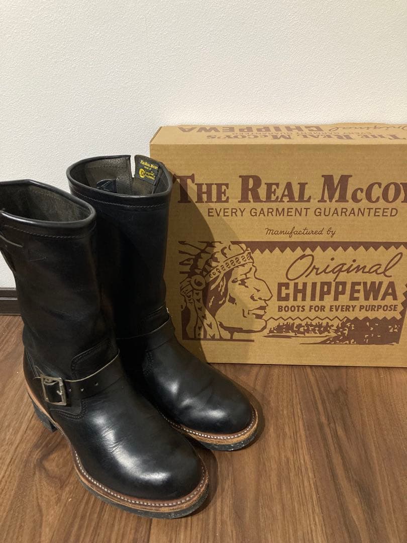 The Real McCoy's Chippewa エンジニアブーツ
