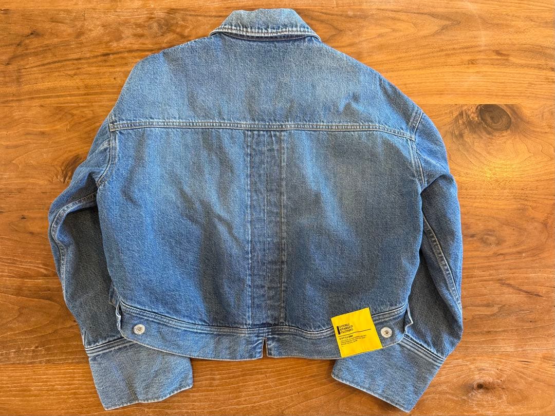 【DOUBLE STANDARD CLOTHING】 クロップドデニムジャケット