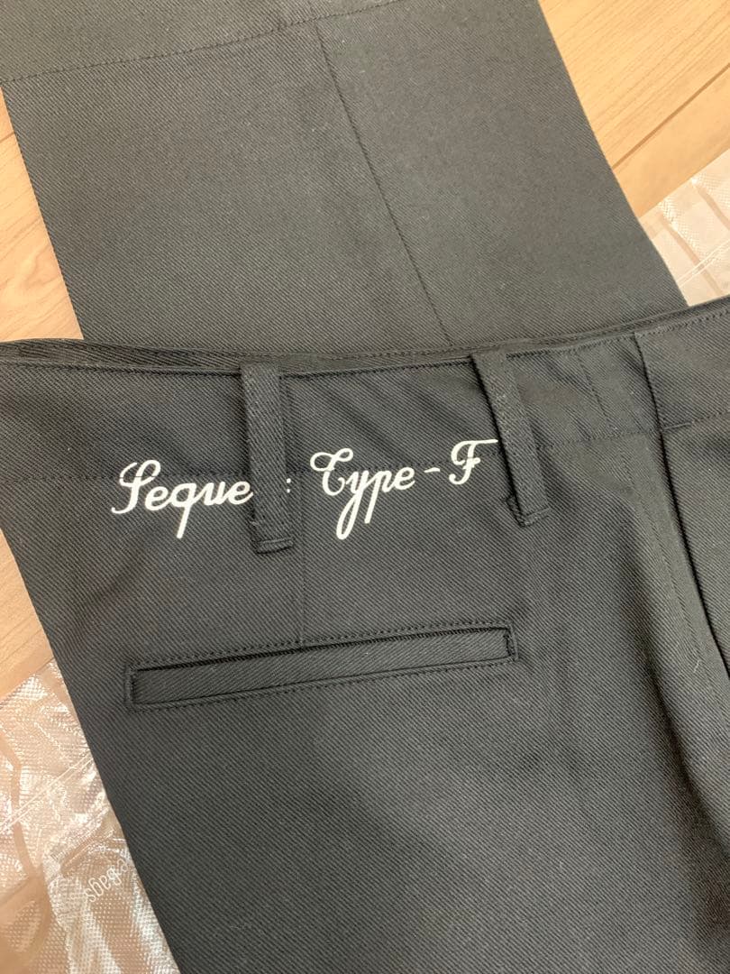 新品 Sequel Type F チノパン M ブラック