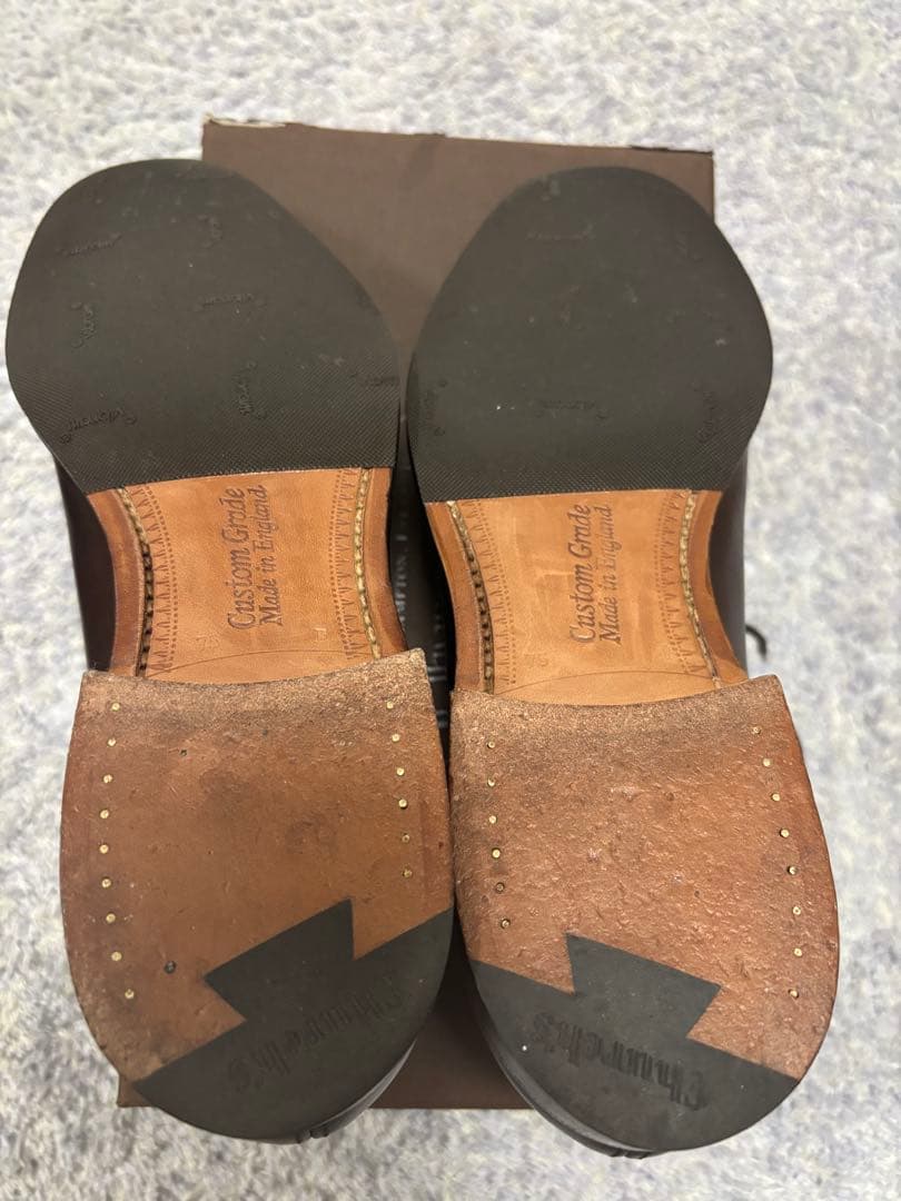 着用１回　チャーチ Church’s 7.5 consul コンサル 定価18万