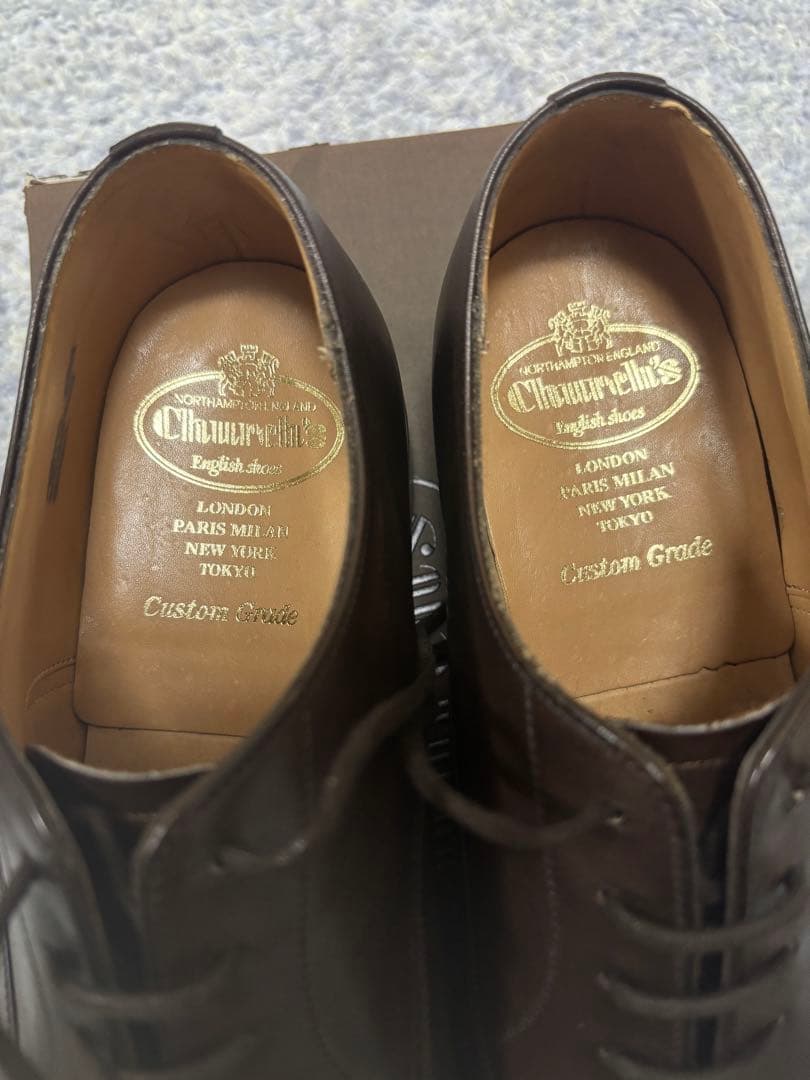 着用１回　チャーチ Church’s 7.5 consul コンサル 定価18万