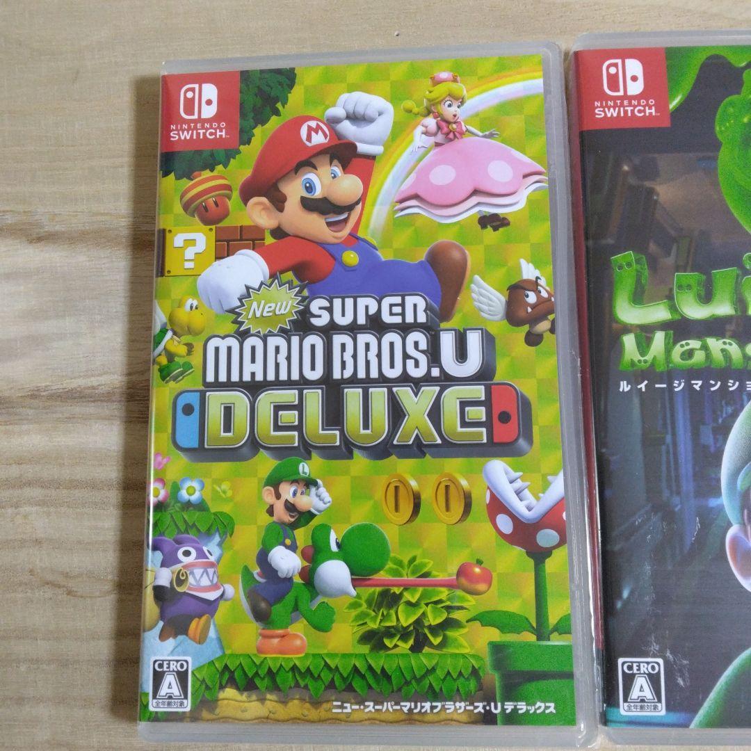 ◆まとめ売り2点　新品未開封◆マリオデラックス&ルイジーマンション3