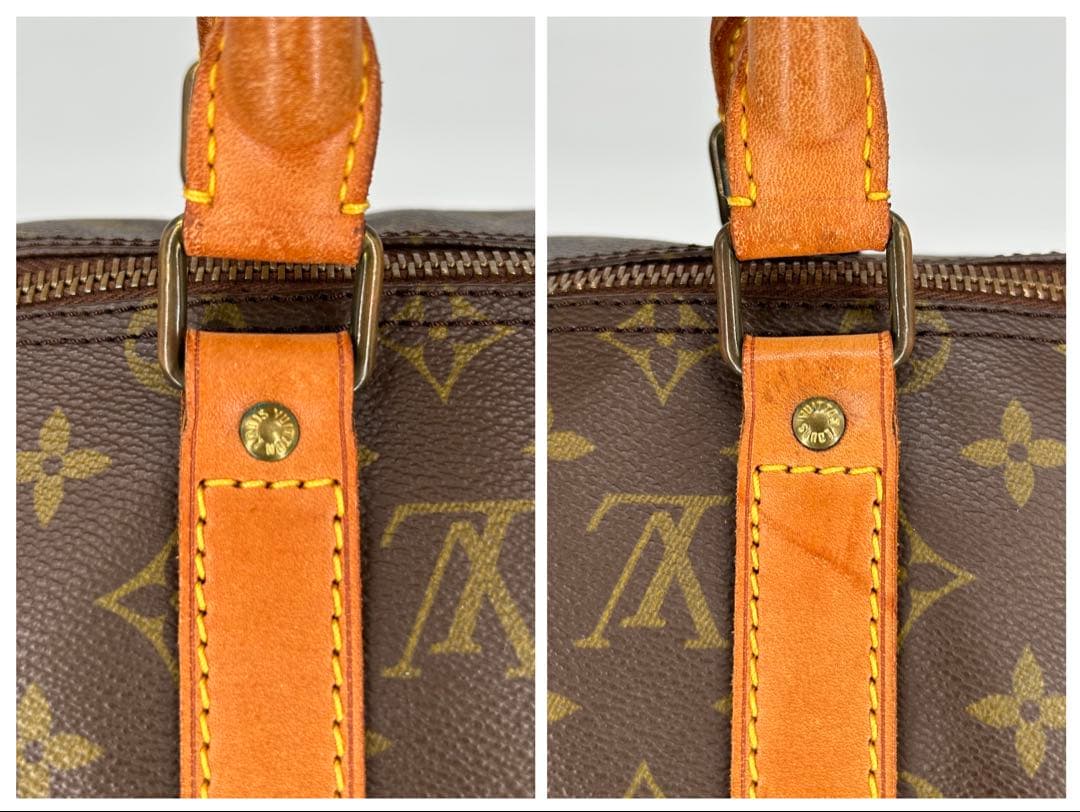 ルイヴィトン ボストンバッグ キーポル50 モノグラム 希少 ECLAIR