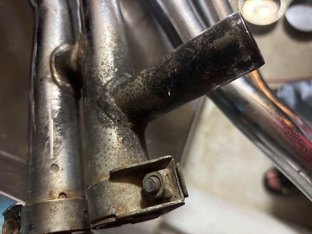 SAKUXJ400D 純正マフラー