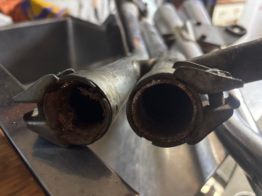 SAKUXJ400D 純正マフラー