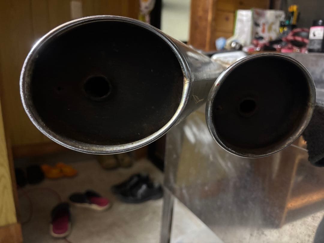 SAKUXJ400D 純正マフラー