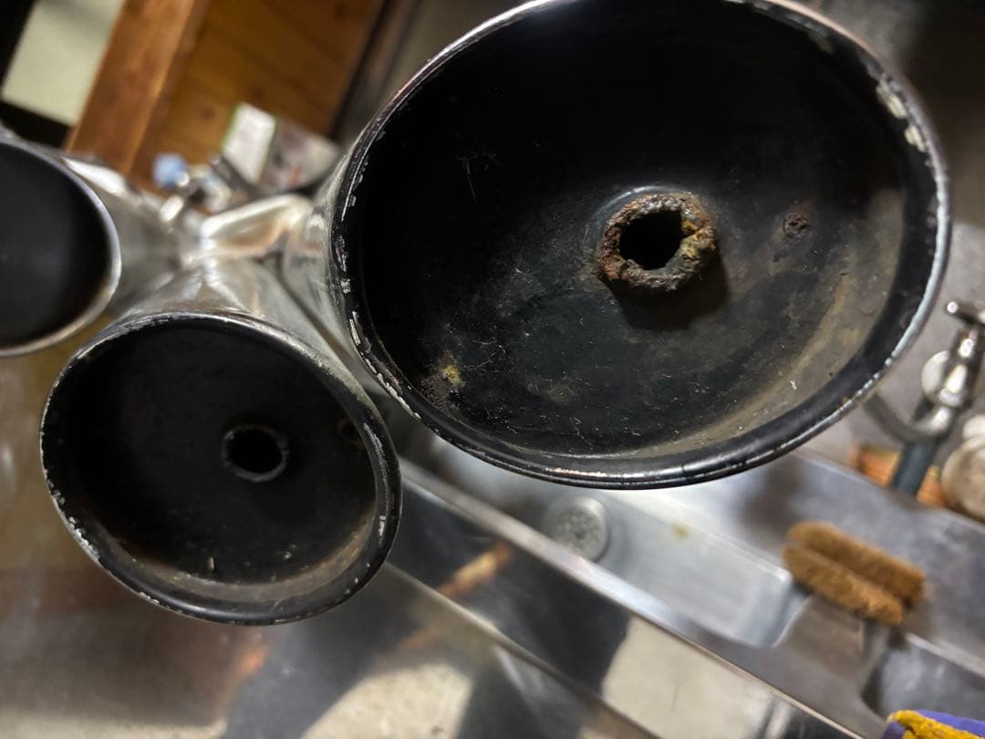 SAKUXJ400D 純正マフラー