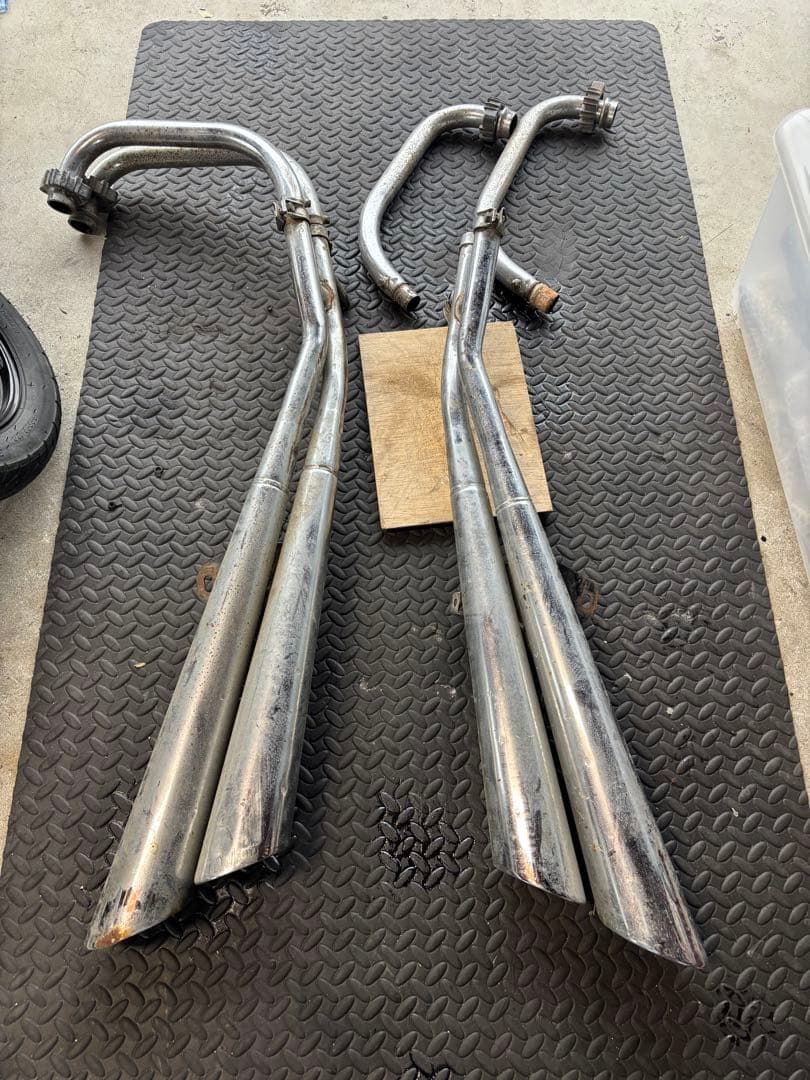 SAKUXJ400D 純正マフラー