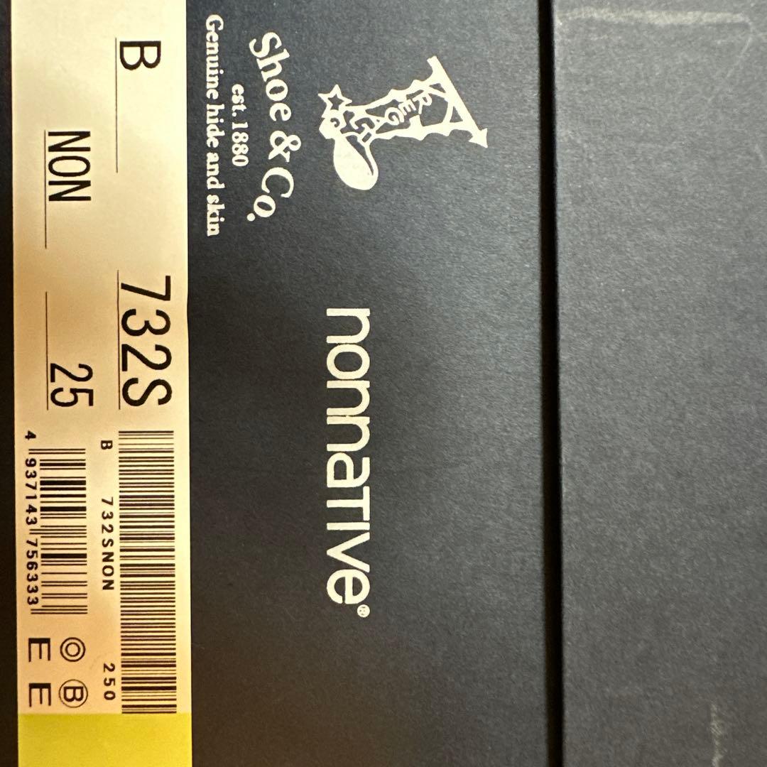 nonnative REGALデッキシューズ 黒