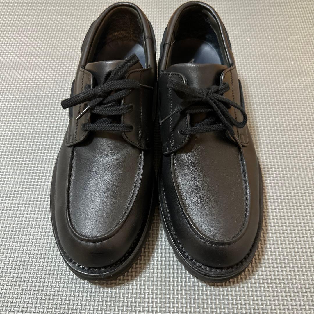 nonnative REGALデッキシューズ 黒