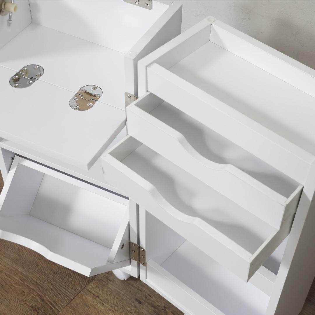 コスメワゴン　ボックス　小物収納　ドレッサー