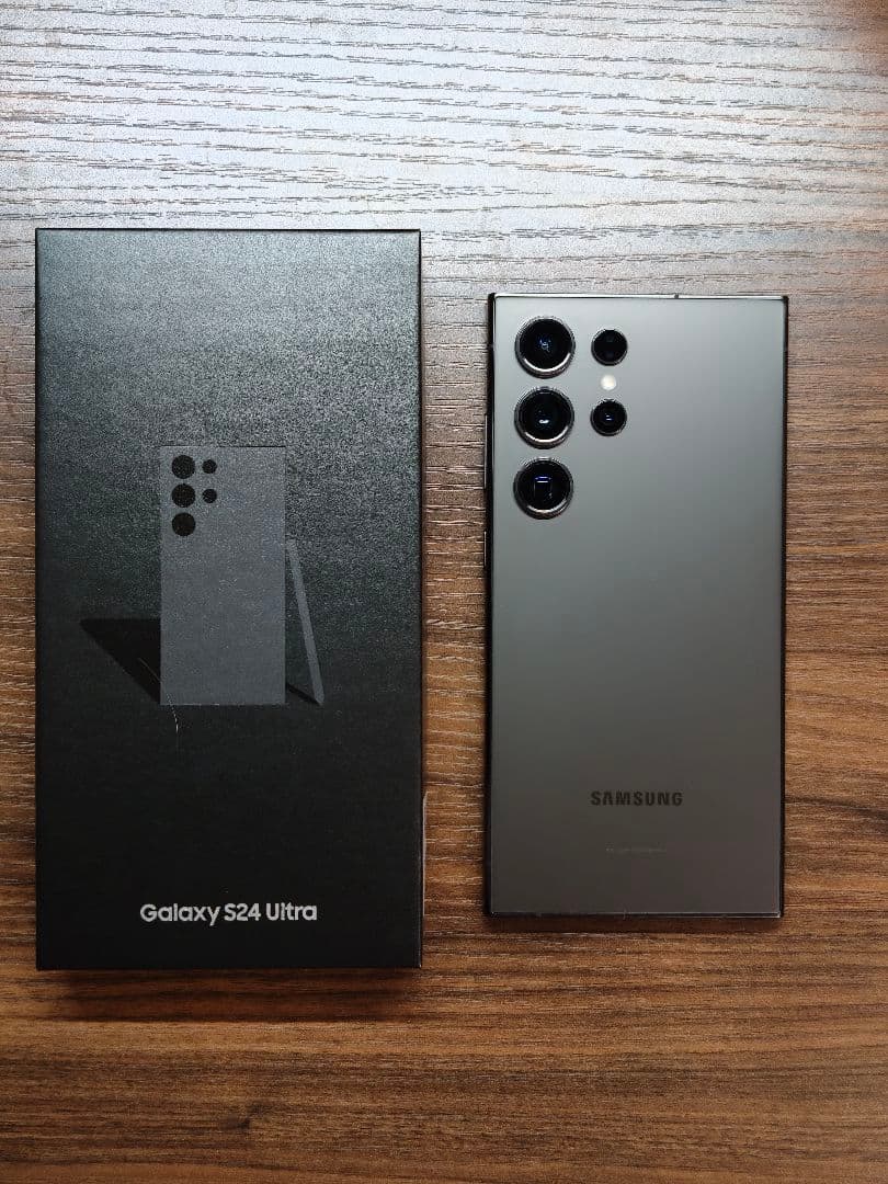 Galaxy S24 Ultra チタニウムブラック 12GB 256GB