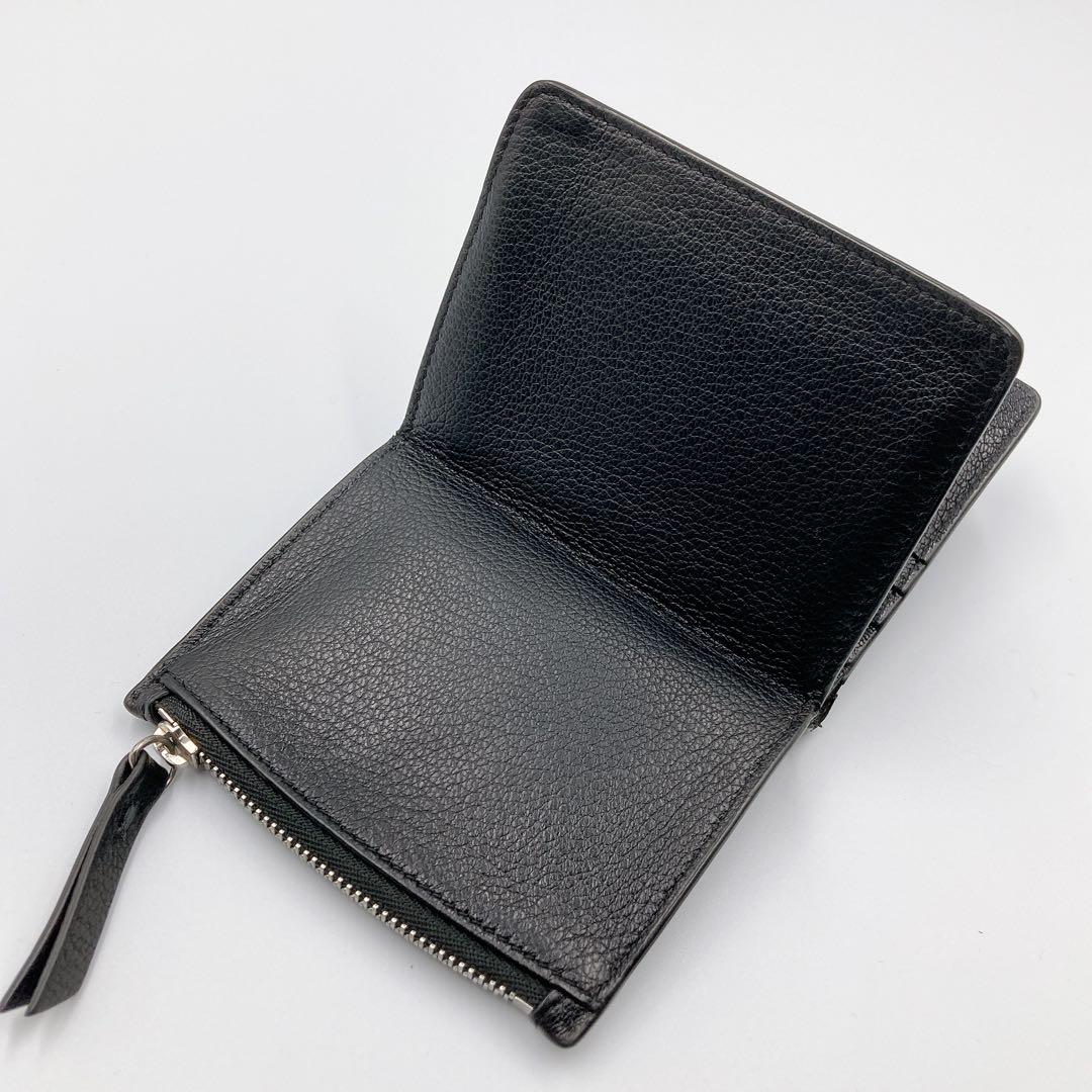 Maison Margiela FLIP FLAP 折り財布 レザー BK