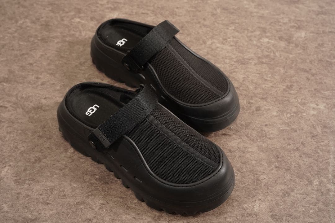 UGG アグ サンダル メンズ ブラック 正規品 28cm 2回使用