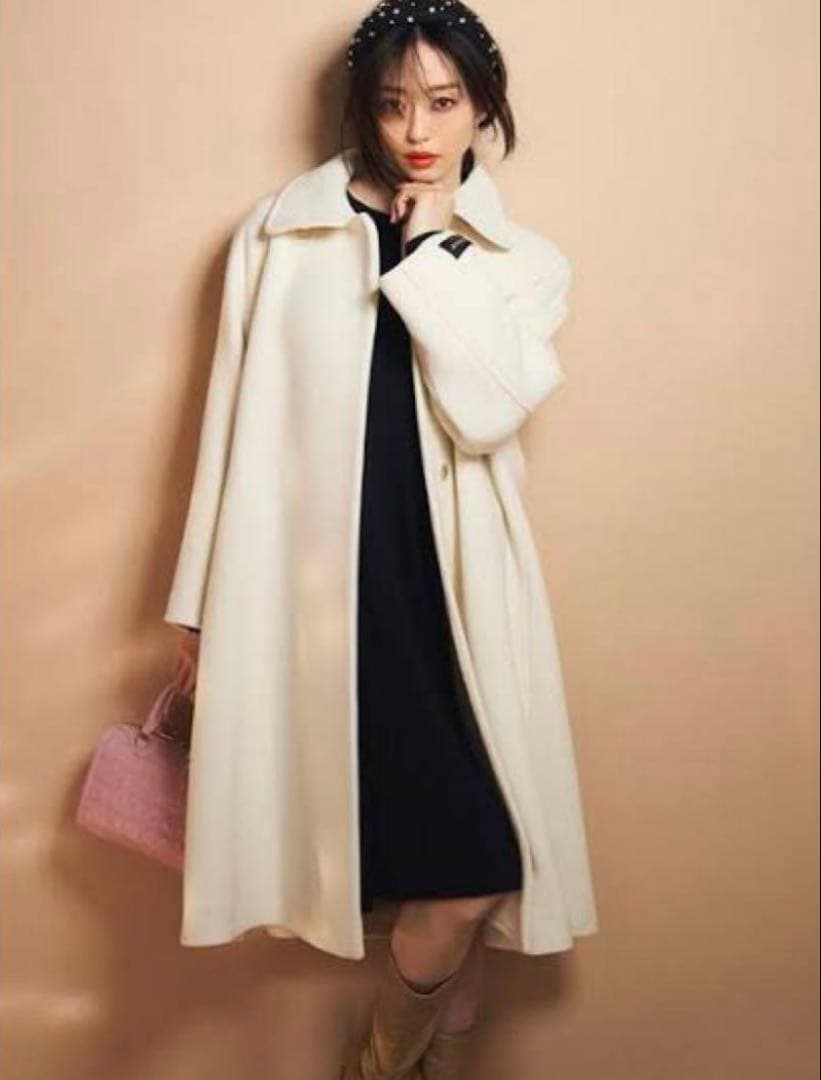 セルフォード Aラインスタンドカラーコート