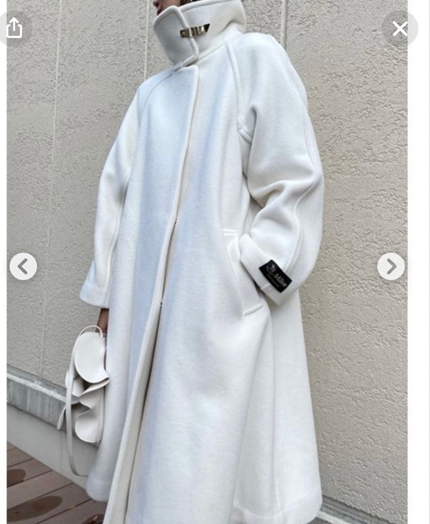 セルフォード Aラインスタンドカラーコート