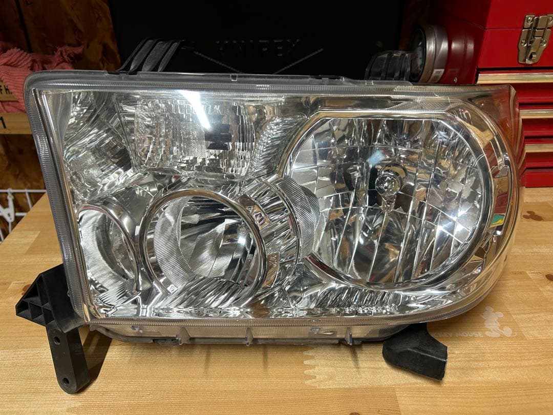 タンドラ 純正 ヘッドライト 左右 クリアレンズ 2個セット