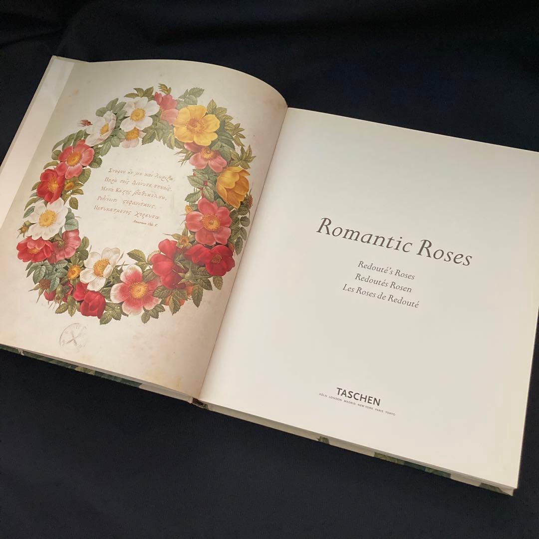期間限定価格　美品洋書　REDOUTEルドゥーテ画集　ローズ　ボタニカルアート