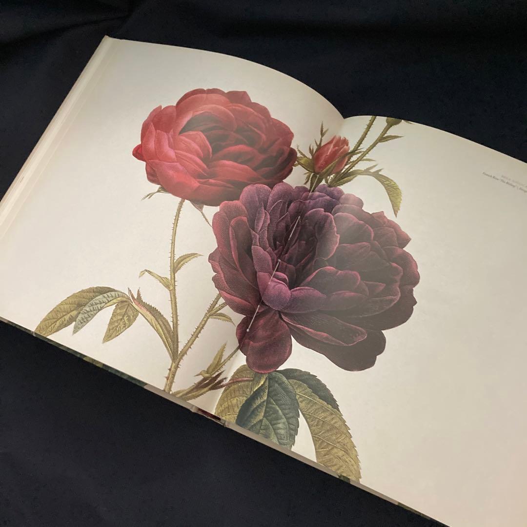 期間限定価格　美品洋書　REDOUTEルドゥーテ画集　ローズ　ボタニカルアート