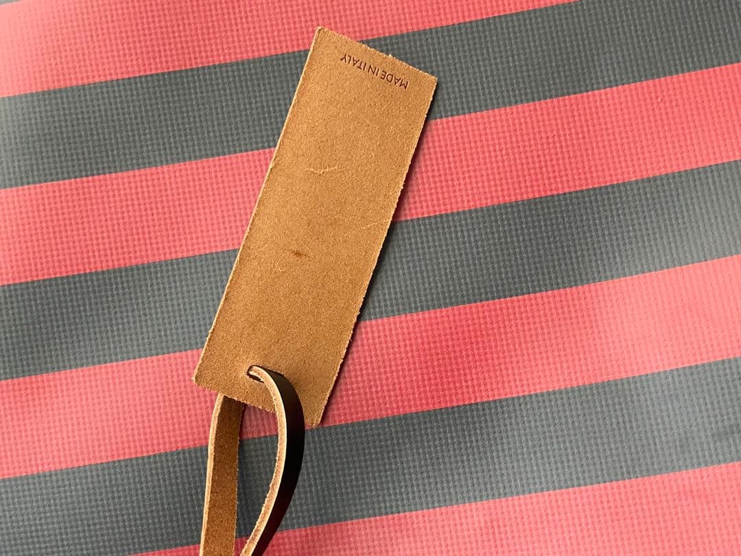 MARNI PVCトートバッグ　ストライプ　大容量