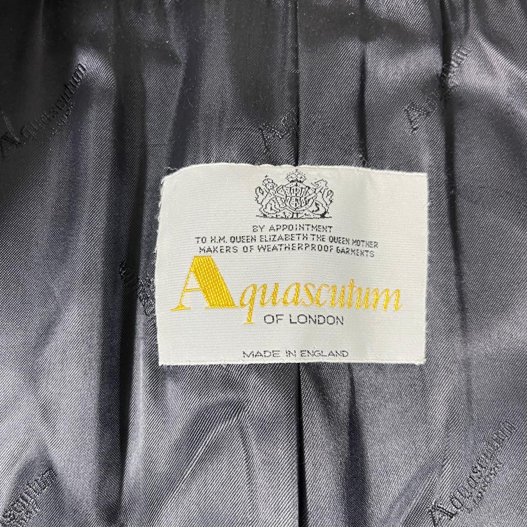 ✨極美品 アクアスキュータム 最高級カシミヤ 100% ダブルチェスターコート