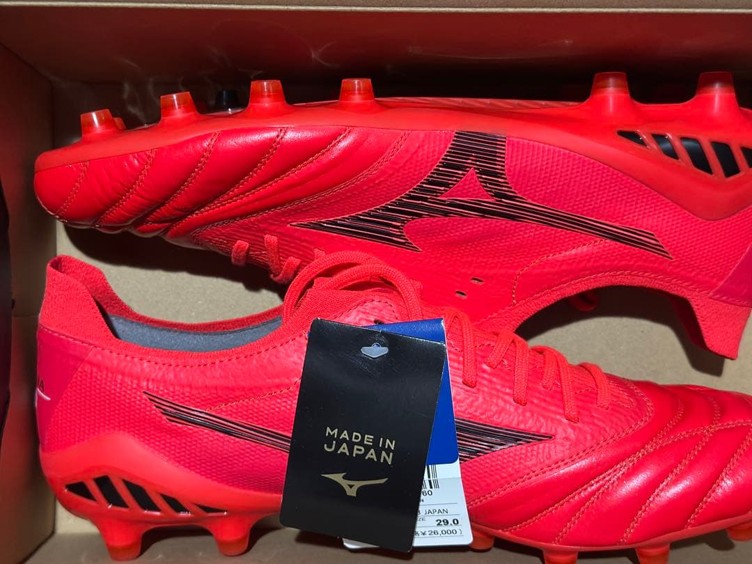 Mizuno モレリアネオ 3 β 29cmサッカーシューズ レッド