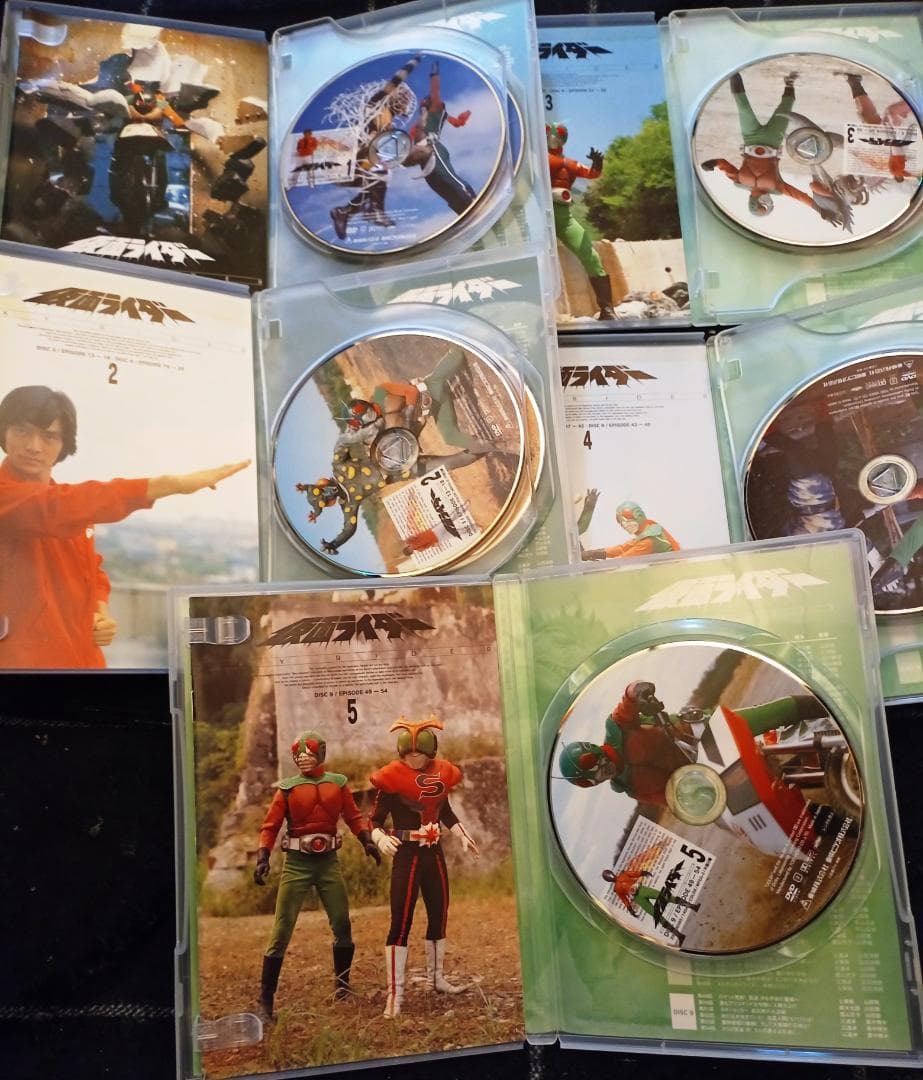 【美品】特撮DVD 仮面ライダー(スカイライダー)　BOX付初回 全5巻セット