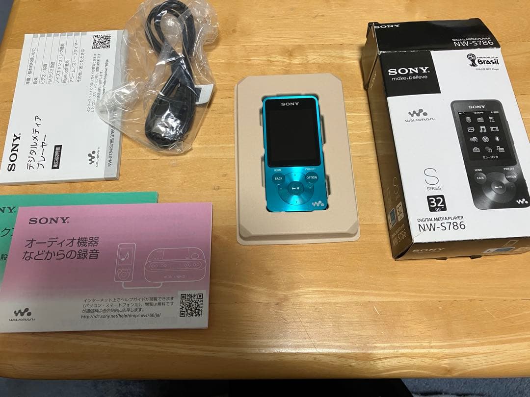SONY WALKMAN Sシリーズ NW-S786 32GB USBケーブル付