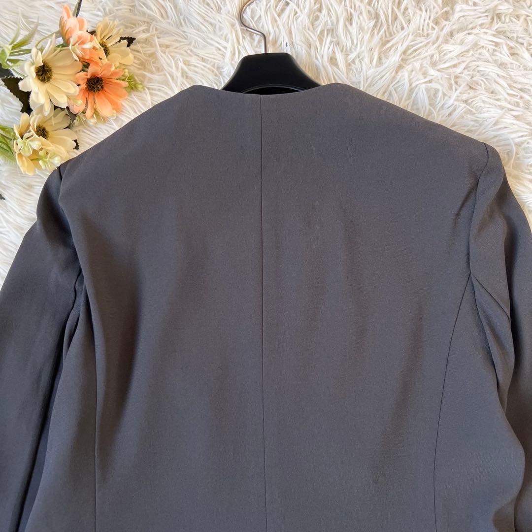 BEIGE ベイジ CINDY ダブル カラー ノーカラー ジャケット 6