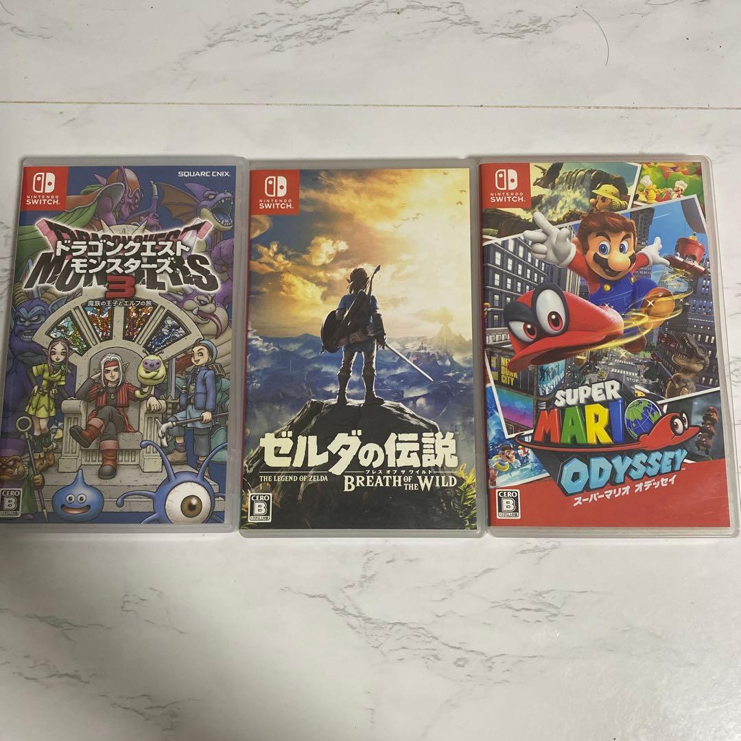 Nintendo Switch ゲームソフト 3本セット