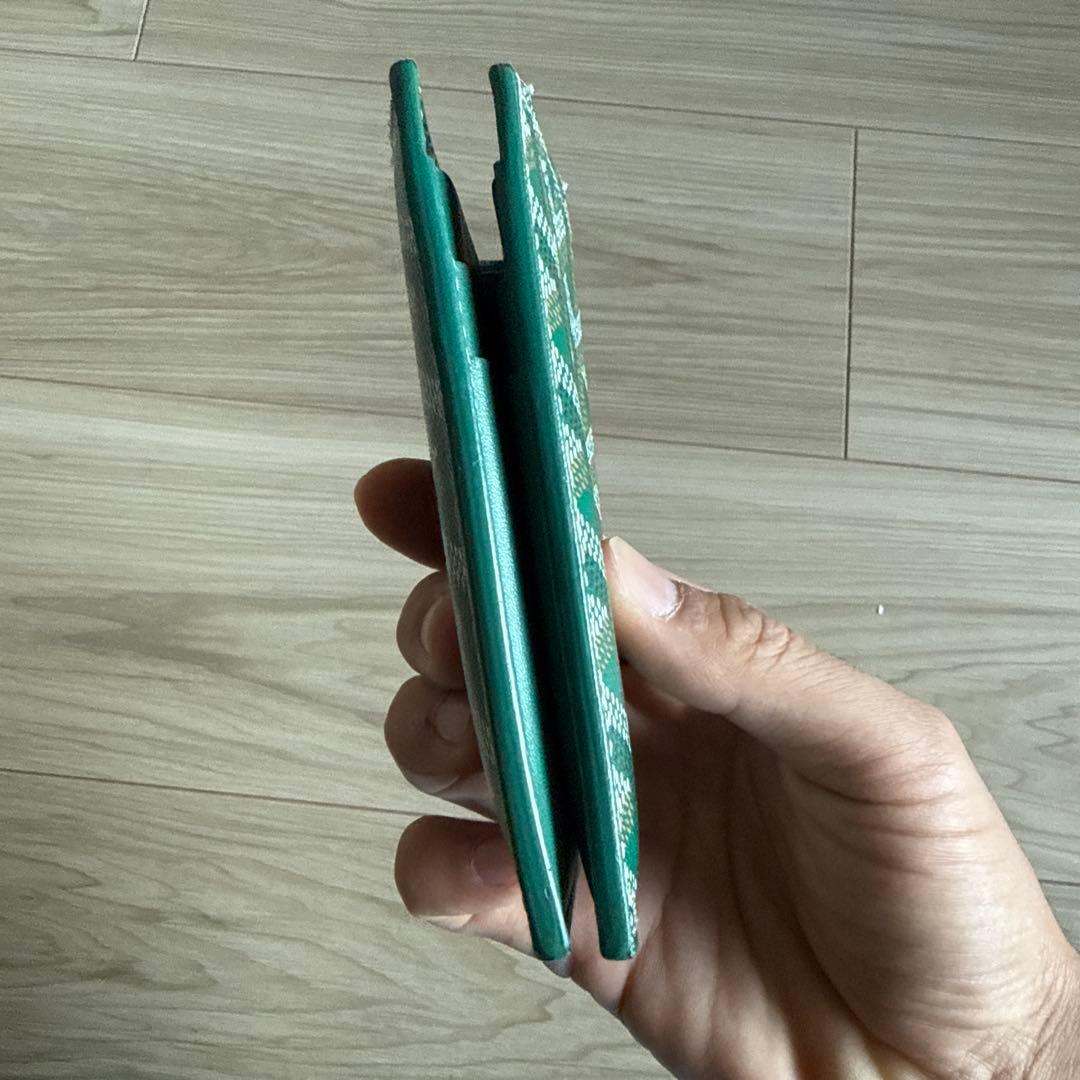 GOYARD サン・ピエールカードホルダー　Green