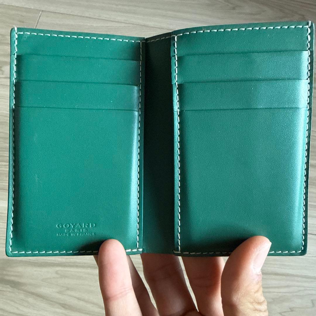 GOYARD サン・ピエールカードホルダー　Green