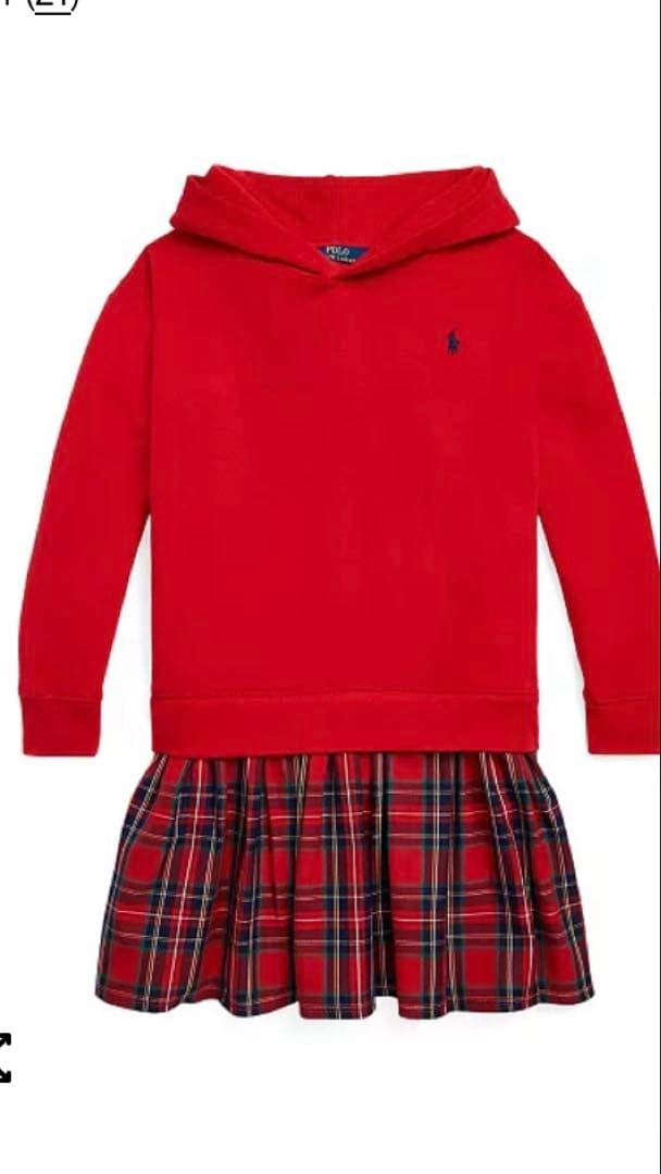 Pluto￼★美品★ポロ・ラルフ・ローレン フード付きワンピース