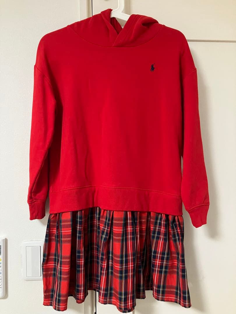 Pluto￼★美品★ポロ・ラルフ・ローレン フード付きワンピース