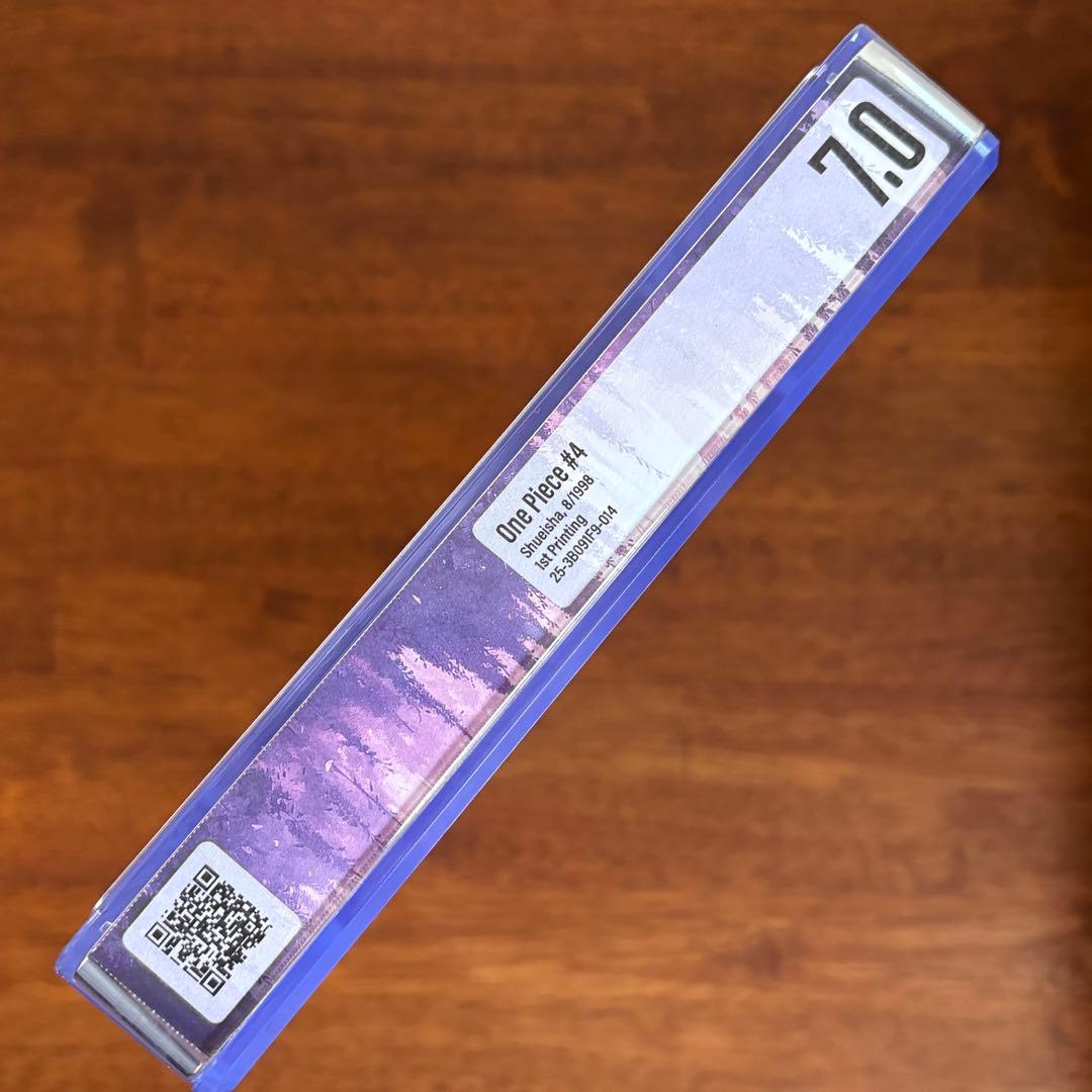 【漫画鑑定品】ONE PIECE 4巻 BGS7.0 初版