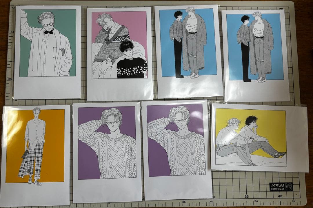 値下げしました！BANANA FISH 箱付きポストカード