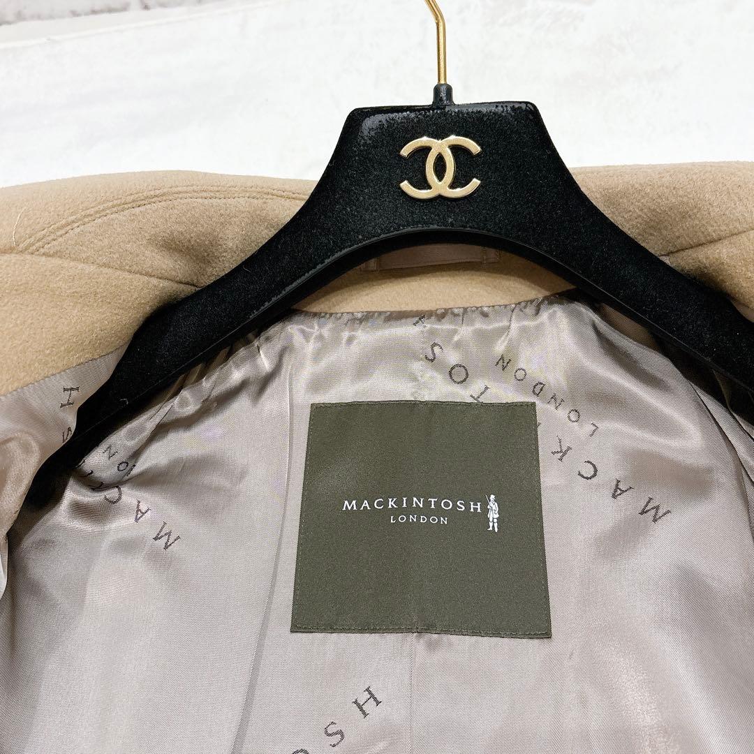 未使用✨　マッキントッシュ　ロンドン　ピーコート　カシミヤ　XXL