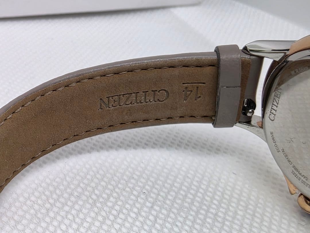 CITIZEN L シチズン エコドライブ EM1166-01Z 保証書・箱付き