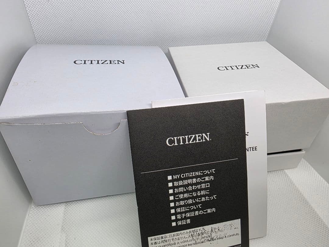 CITIZEN L シチズン エコドライブ EM1166-01Z 保証書・箱付き