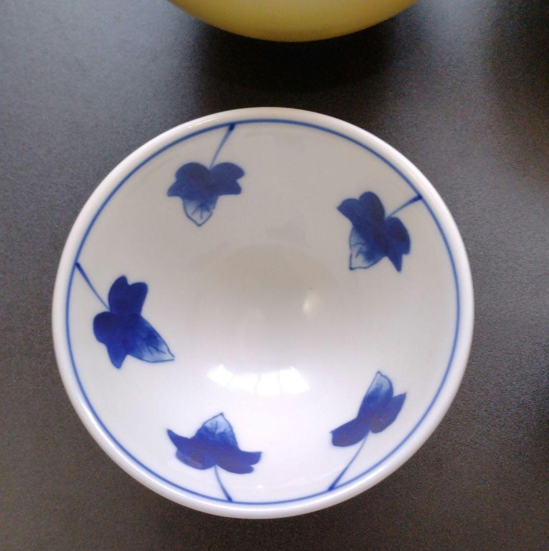 深川製磁　ツタ絵　器　セット　丼　御椀　湯呑み