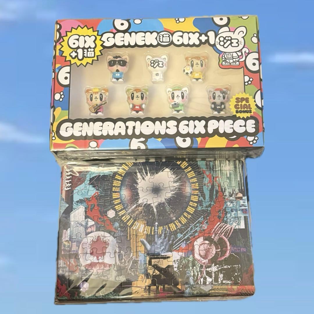 6IX PIECE CD + DVD + ジェ猫フィギュア + パズル セット