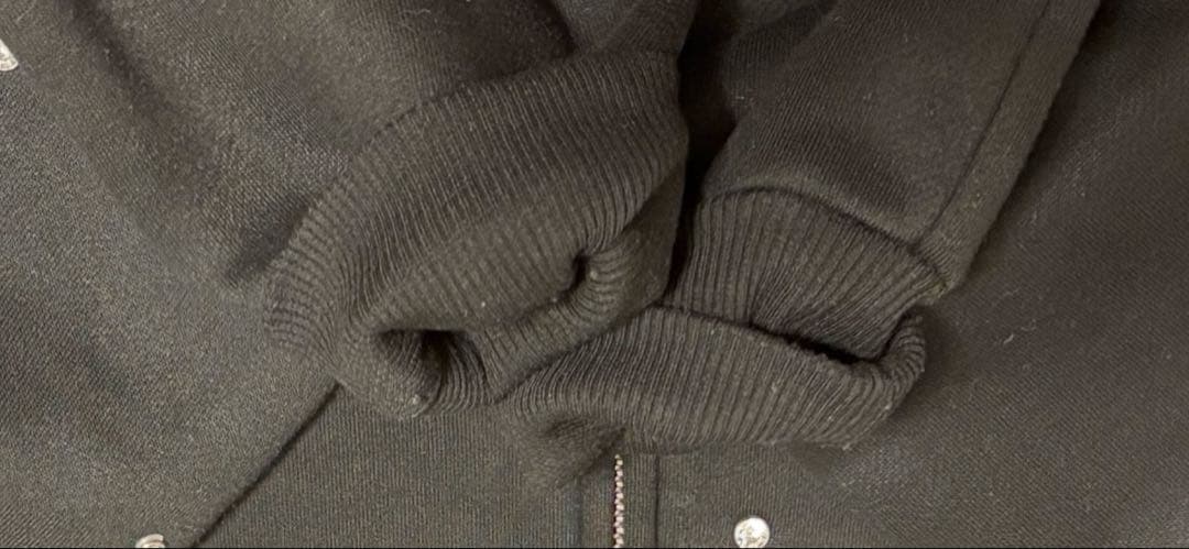 Darich ダーリッチ　DDロゴビジュージップパーカー　ブラック　黒