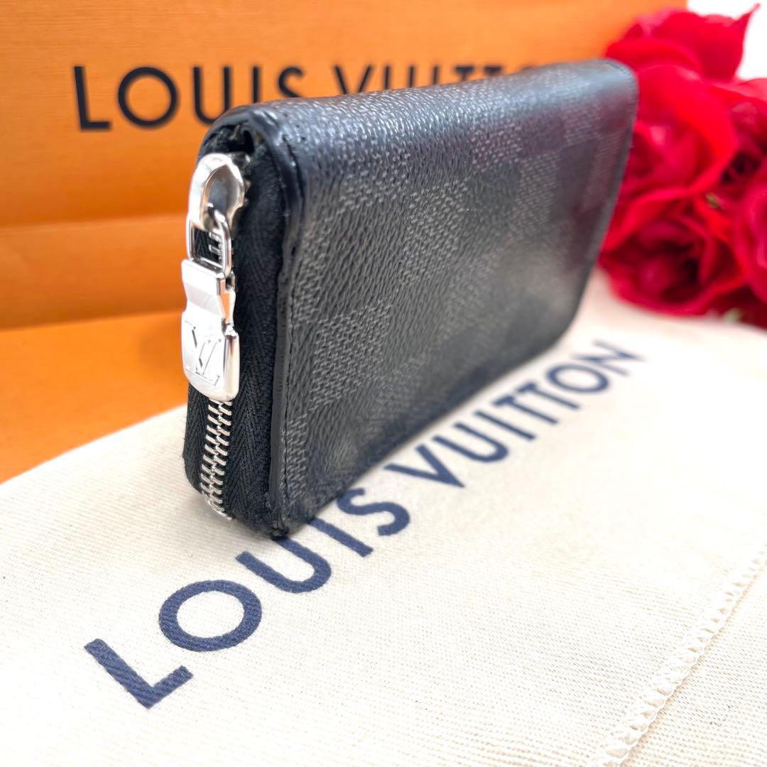 ルイヴィトン 　ダミエ　グラフィット　ジッピー　パース　ケース906