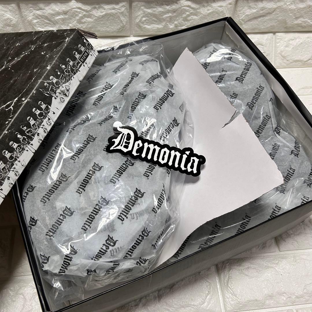 新品未使用⭐️ Demonia デモニア 厚底スニーカー ブーツ 黒26cm M8